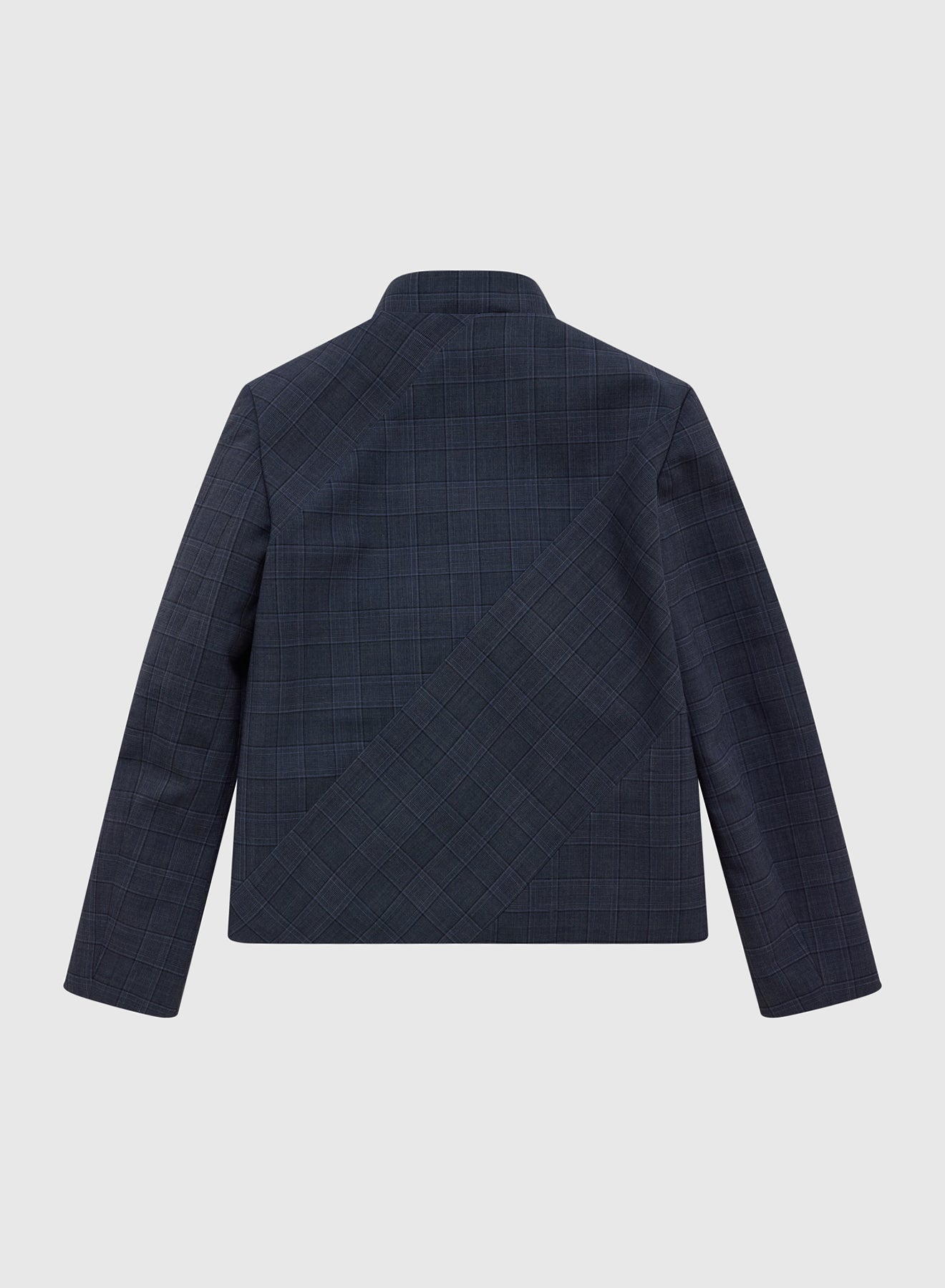 G JACKET GARDEN WOOL IN  AVIO CHECK