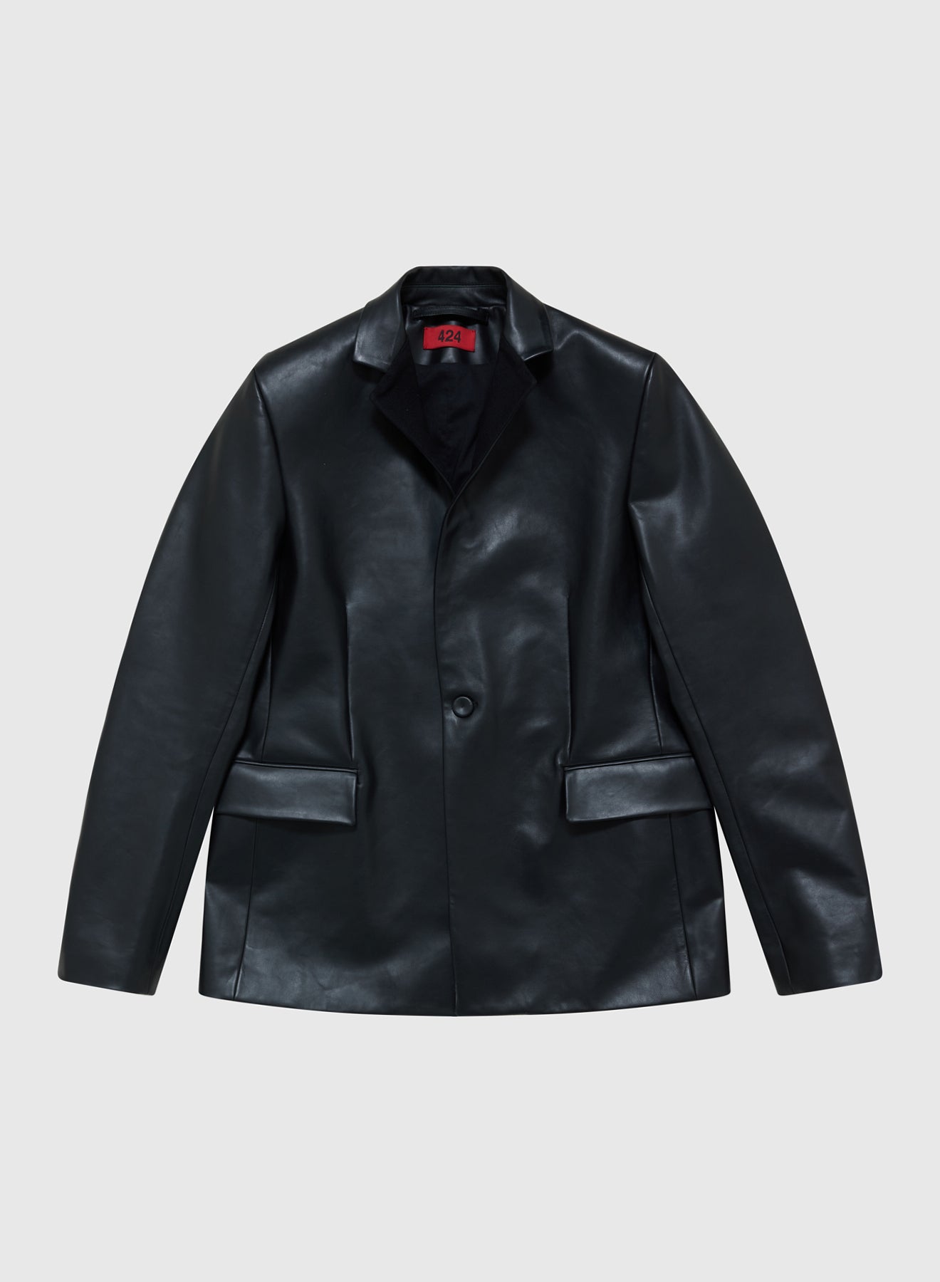 MICK JACKET LEATHER & HEAVY WOOL
