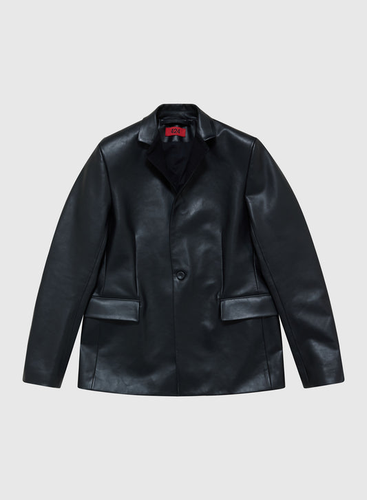MICK JACKET LEATHER & HEAVY WOOL