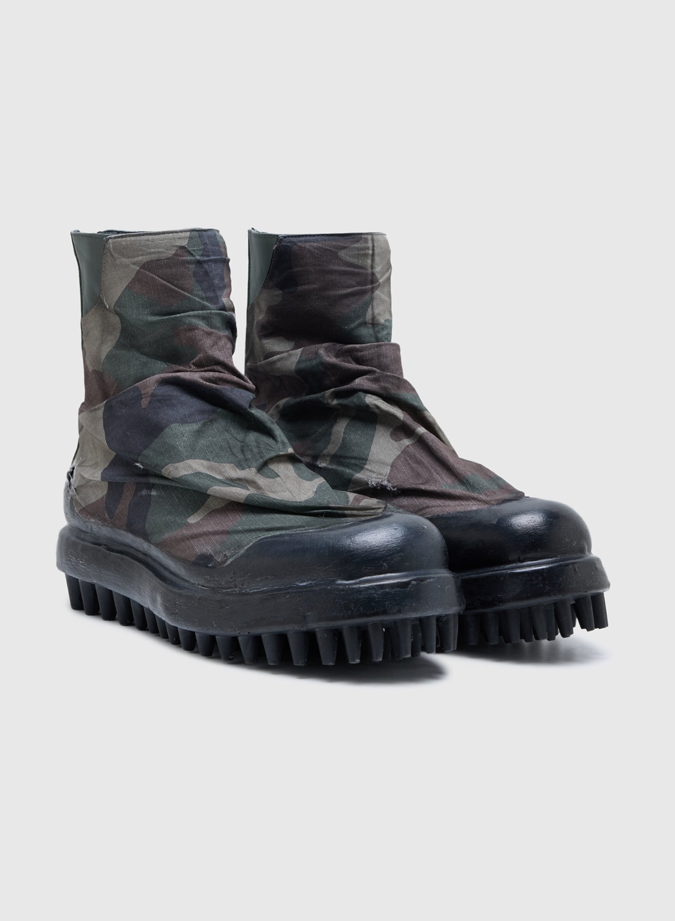MINER MARATHON BOOTS RIP STOP CAMO IN GREEN
