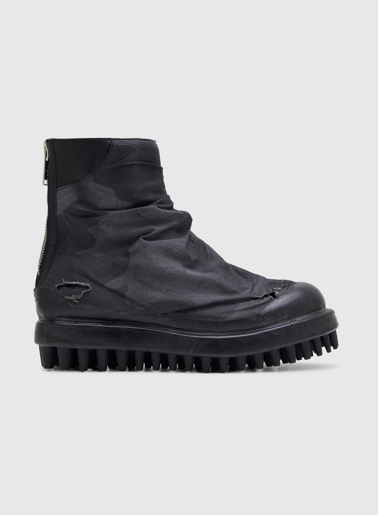 MINER MARATHON BOOTS RIP STOP CAMO IN BLACK