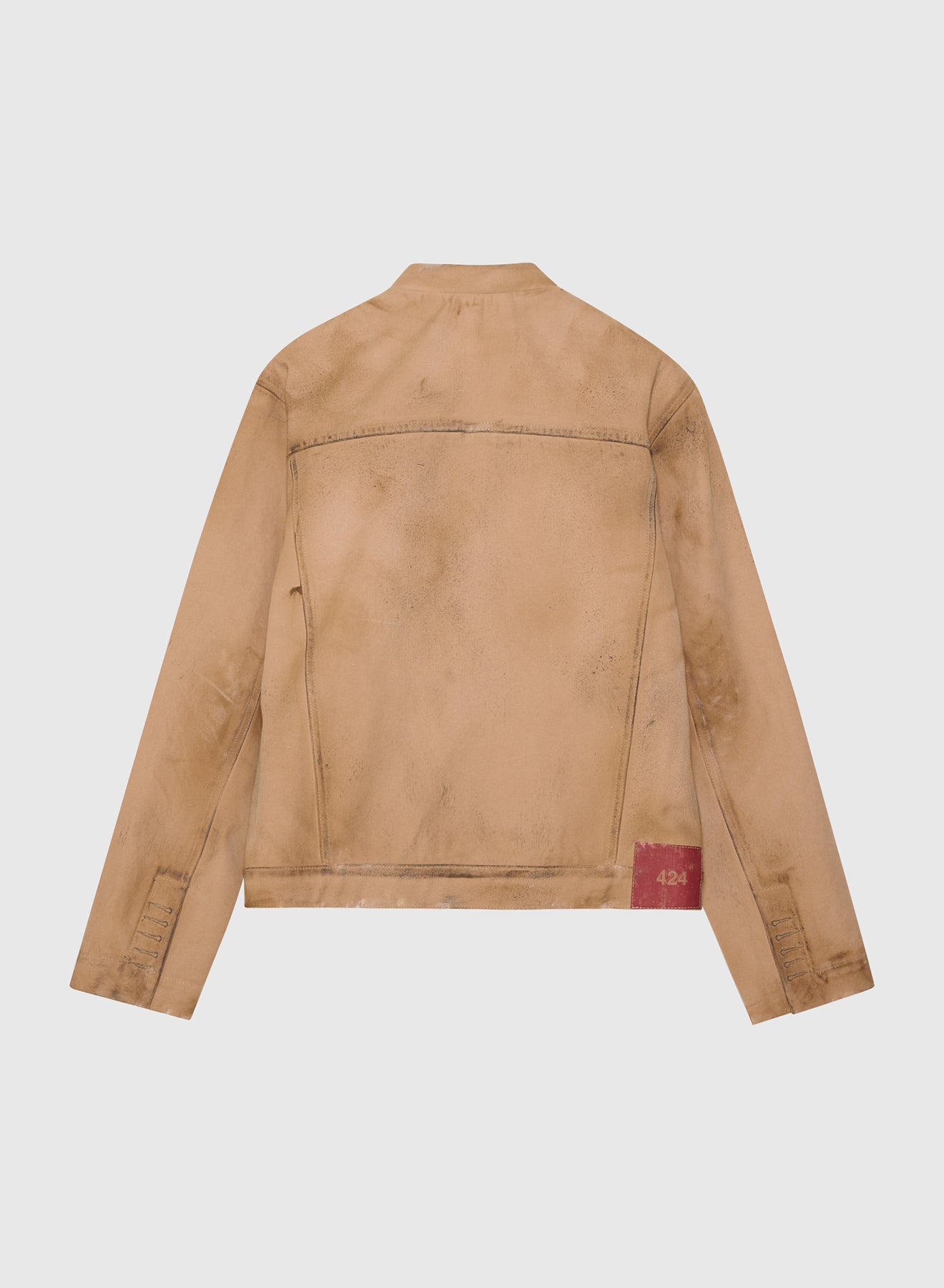 424 COLLECTION TRUCKER RAW CANVAS IN SAND