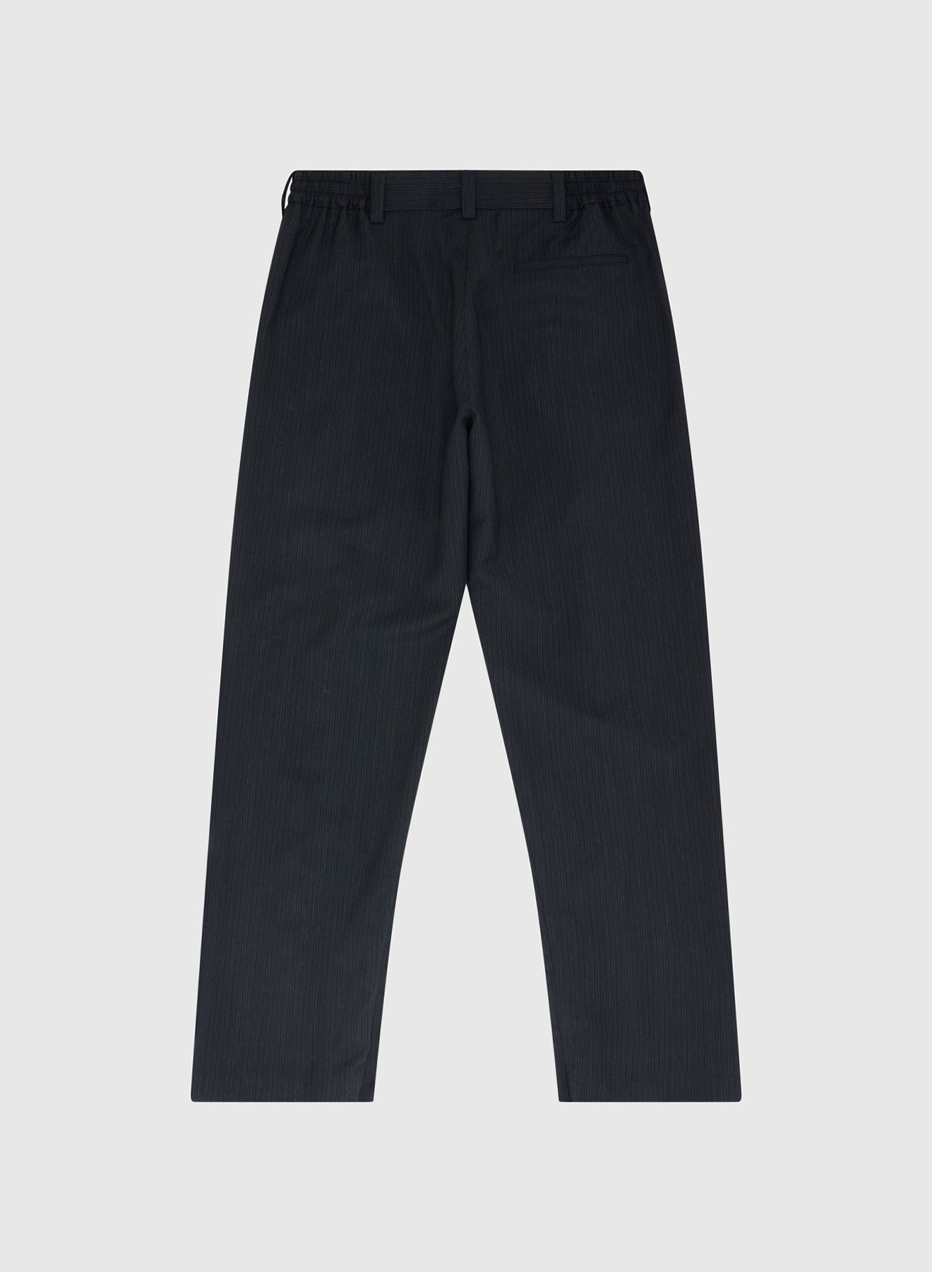 FIGO PANTS PINSTRIPES WOOL IN BLACK