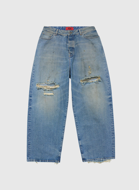 BIG DADDY DENIM JAPANESE WASHING IN DIRTY IN BLUE