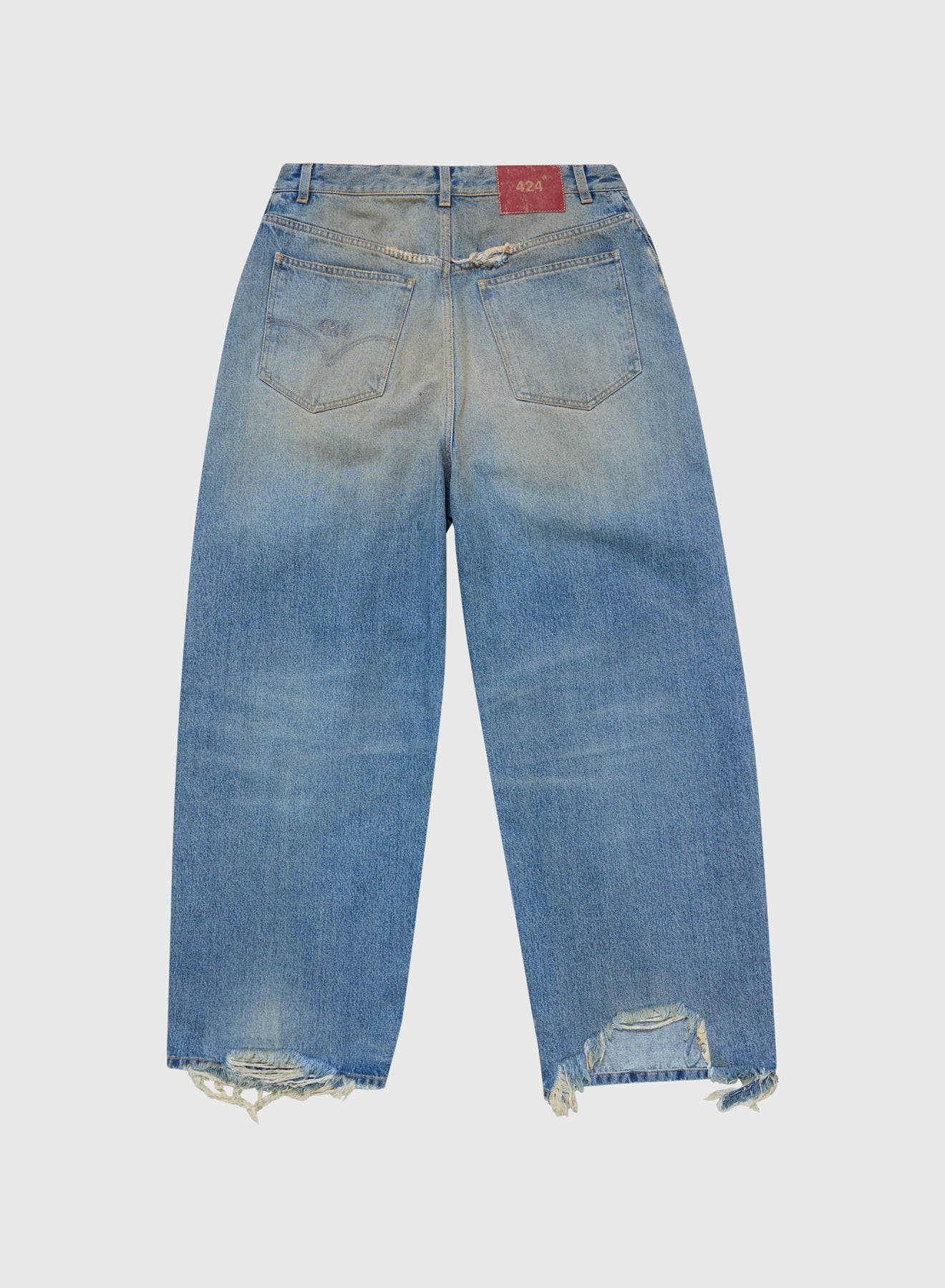 BIG DADDY DENIM JAPANESE WASHING IN DIRTY IN BLUE