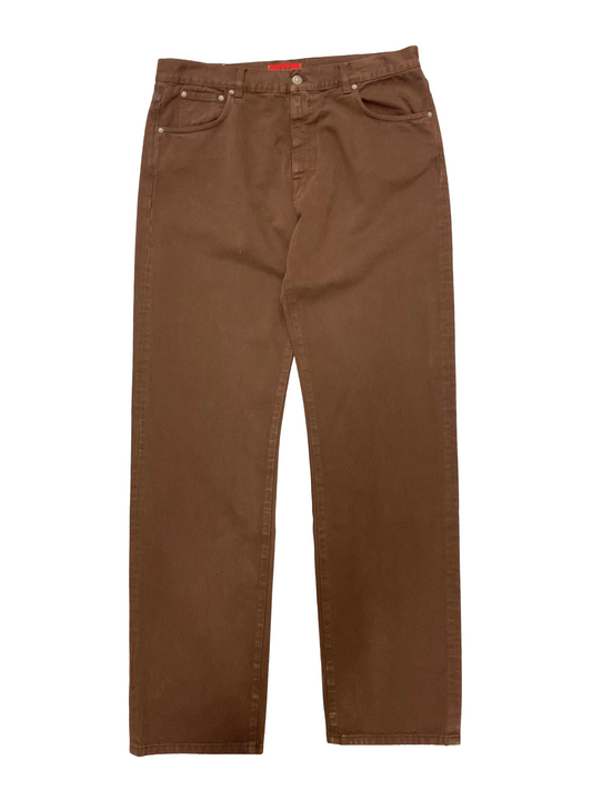 Collection Loose Denim Five Pocket Brown