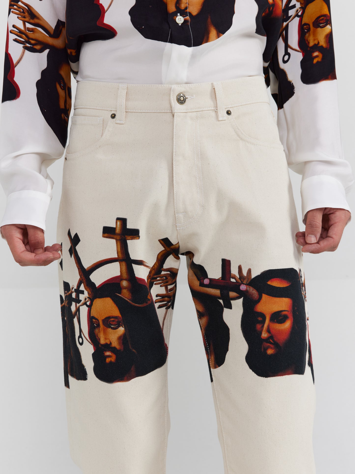 GRAPHIC BAGGY PANTS