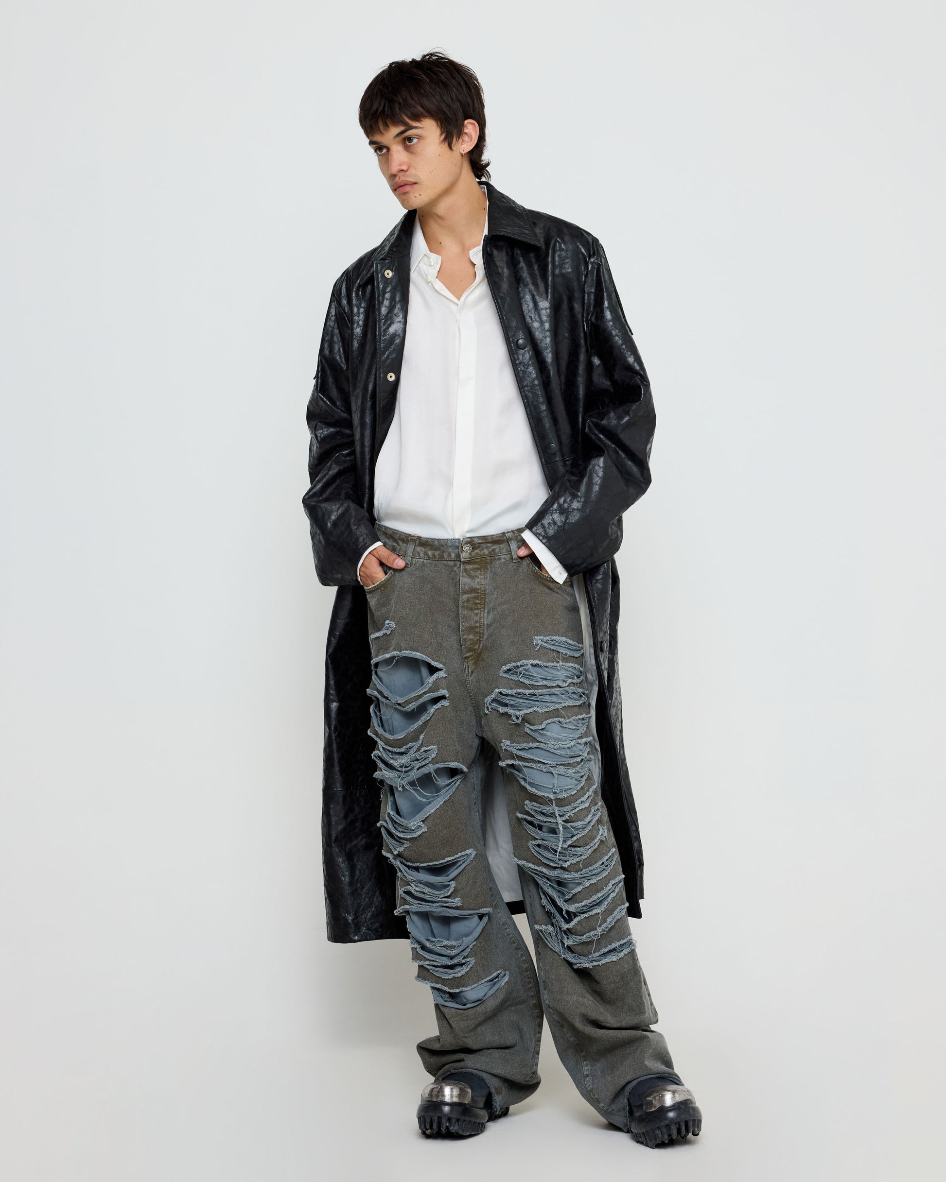 Big Daddy Denim Black Brown Sugar Washed
