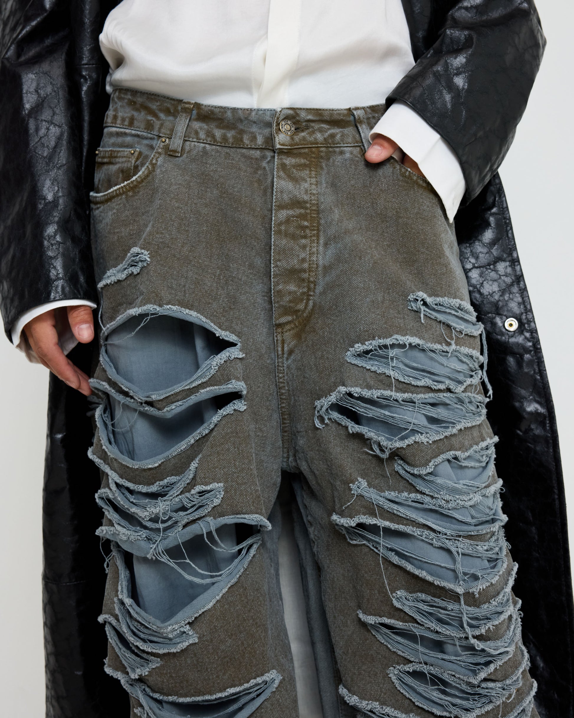 Big Daddy Denim Black Brown Sugar Washed