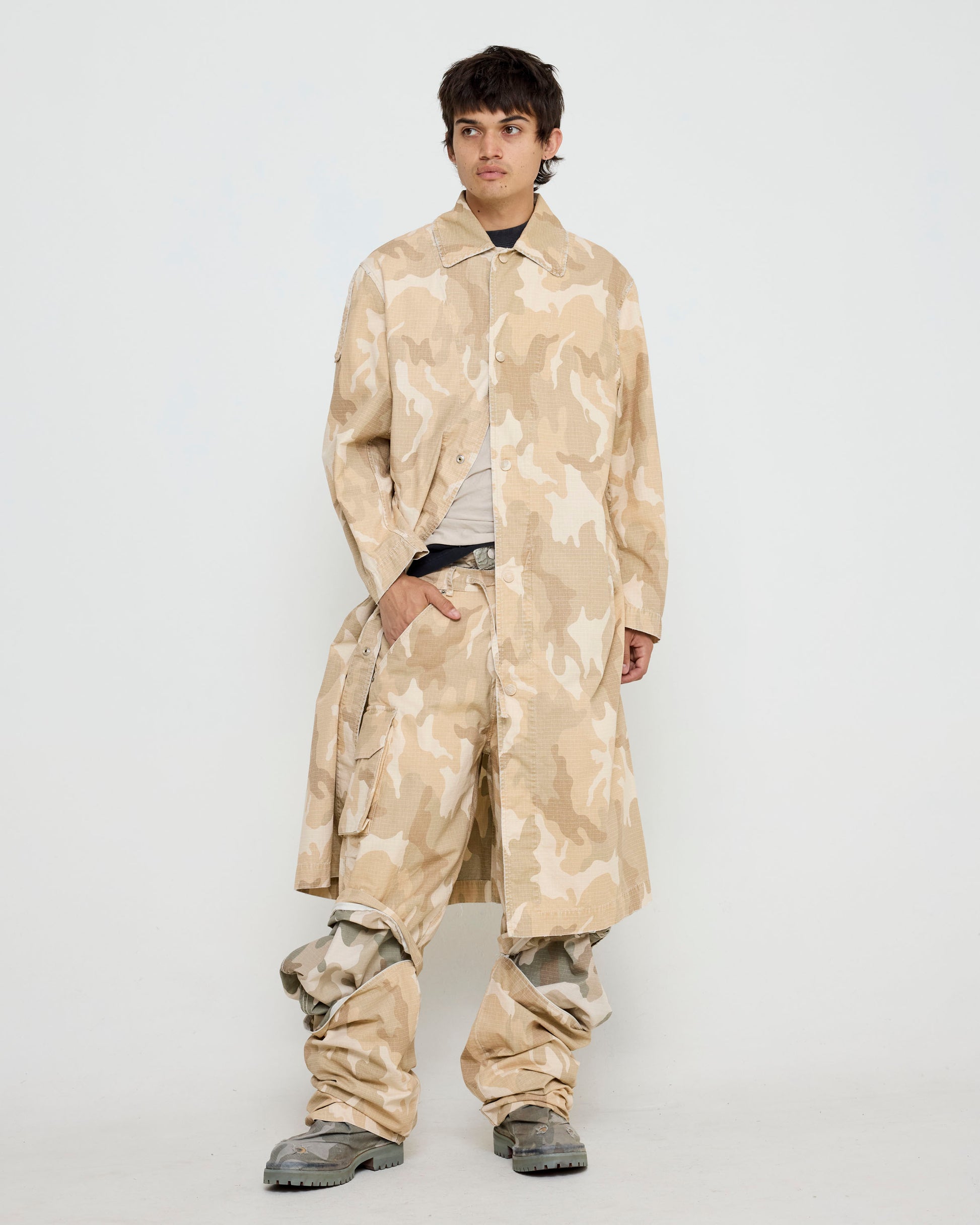 Marathon Boot Rip Stop Sage Camo Stone Washed