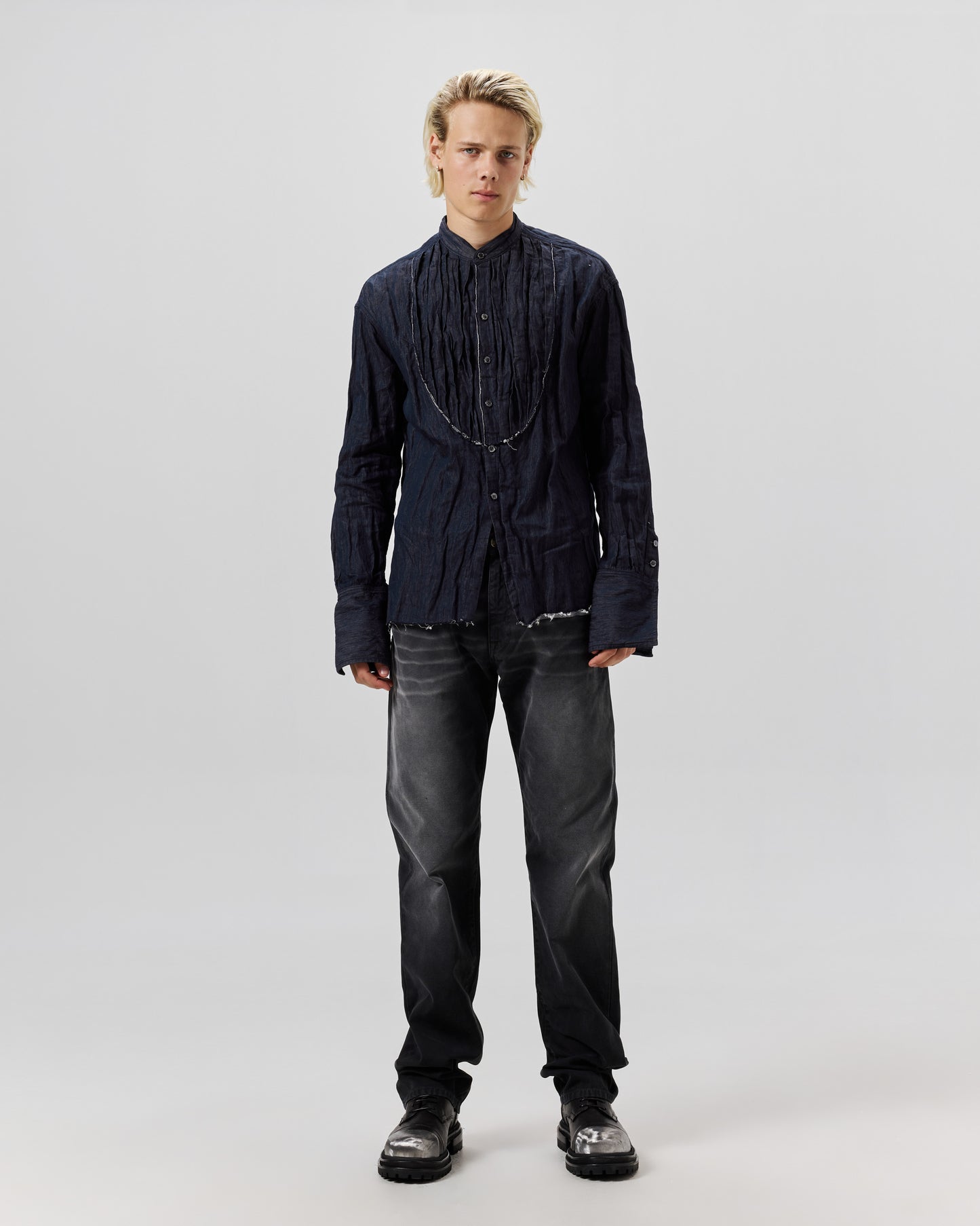 COLLECTION LOOSE FIVEPOCKET - BLACK CANVAS