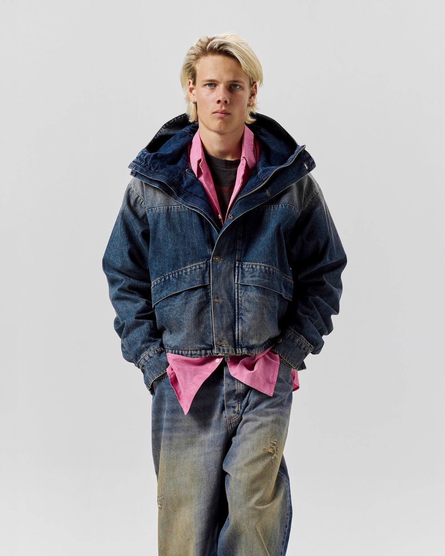 CROPPED PARKA - JAPANESE WASHING