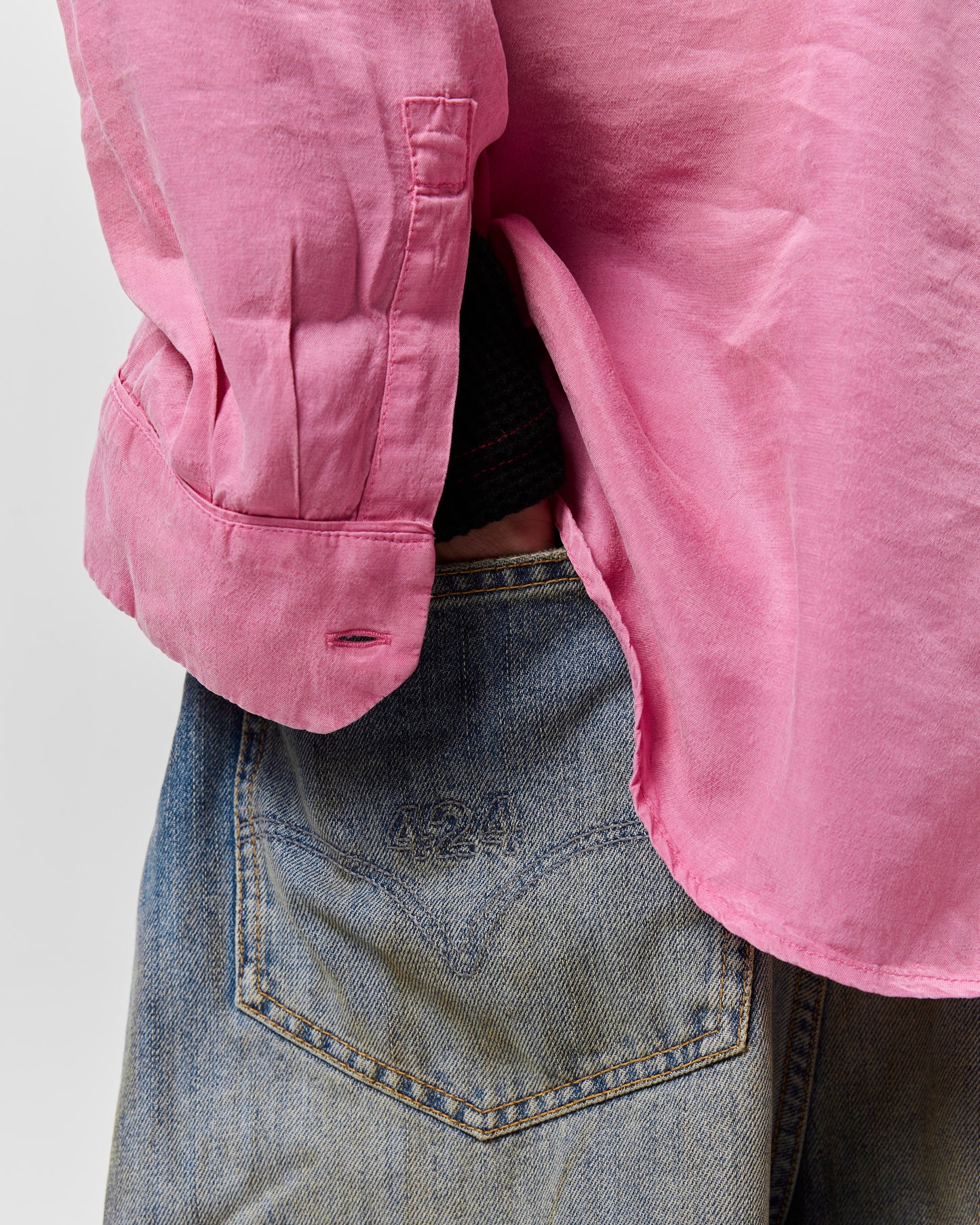 CUPRO SHIRT - PINK