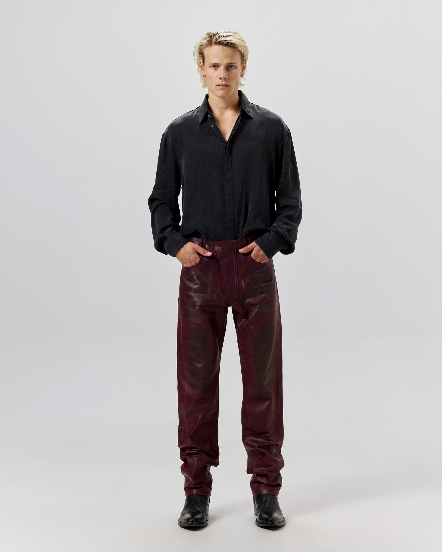 CUPRO SHIRT - BLACK