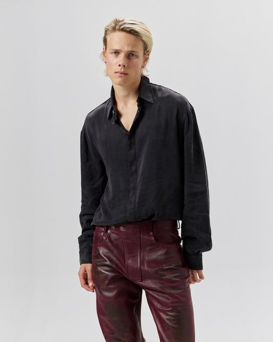 CUPRO SHIRT - BLACK