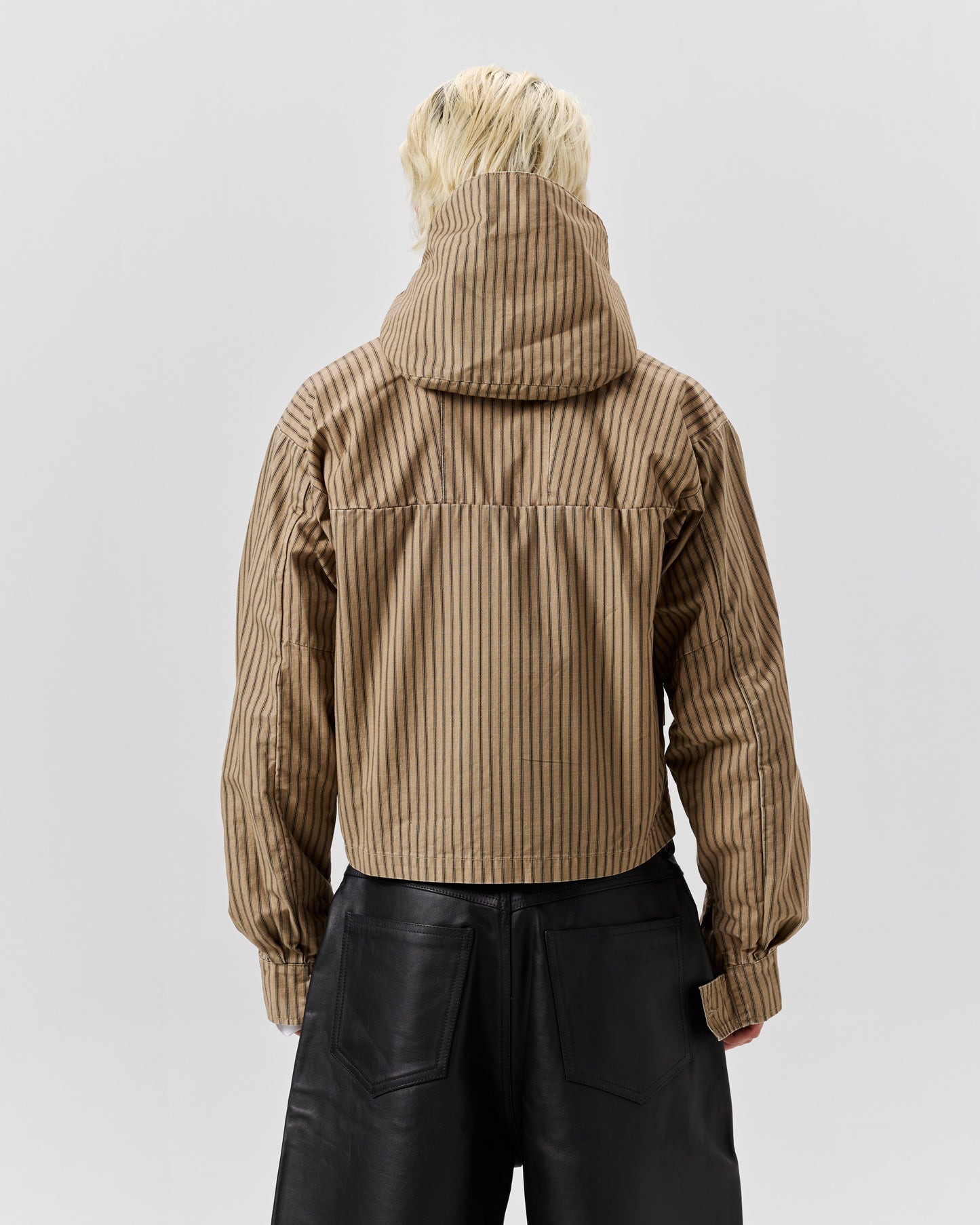 CROPPED PARKA - SAND/BROWN
