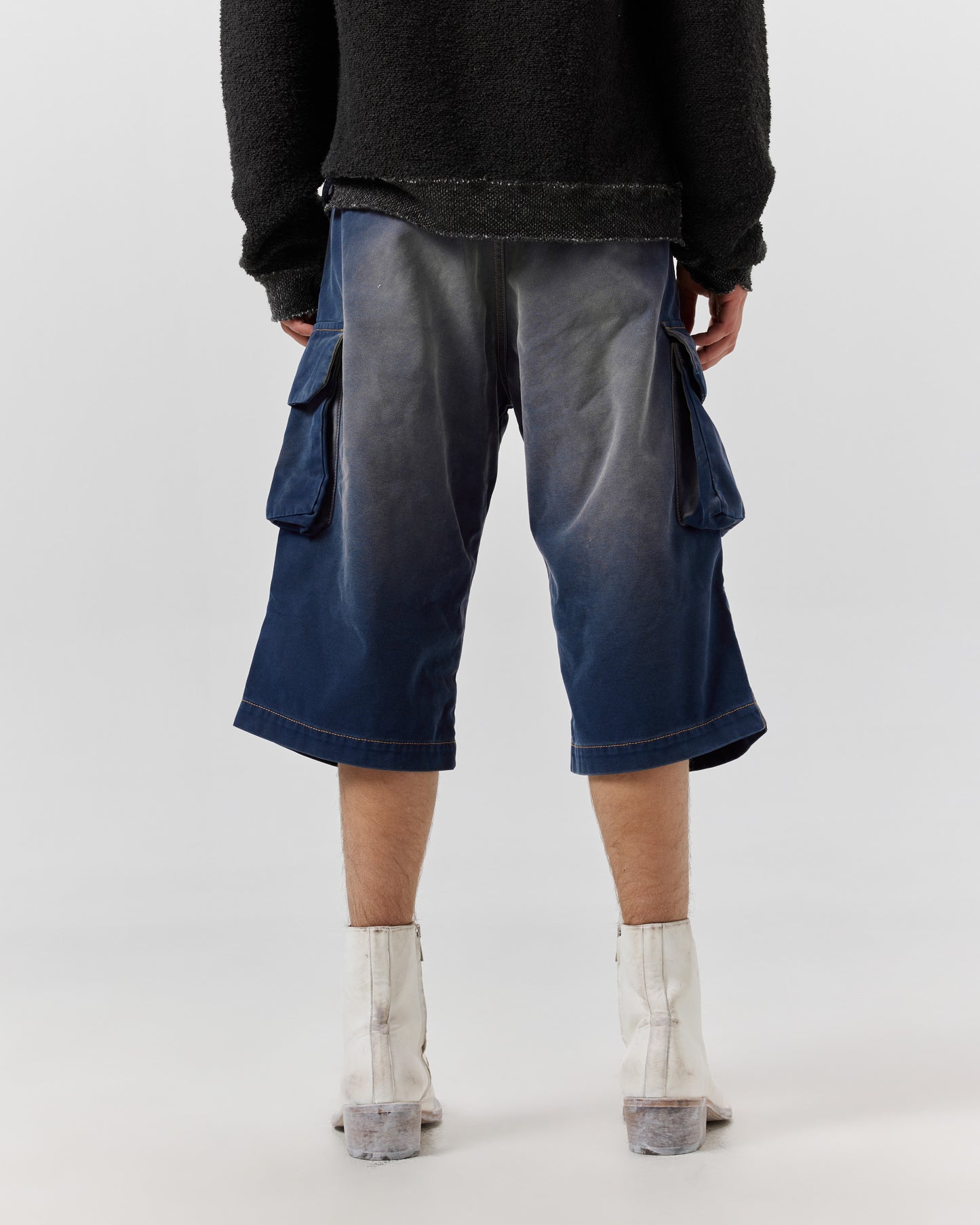 CAMO BERMUDAS - INDACO DENIM