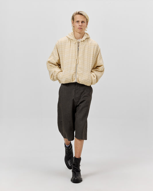 WRAPPED BOMBER - TEA WASHED