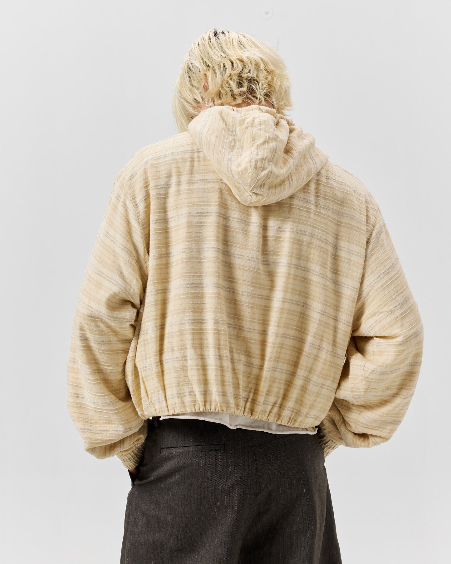 WRAPPED BOMBER - TEA WASHED