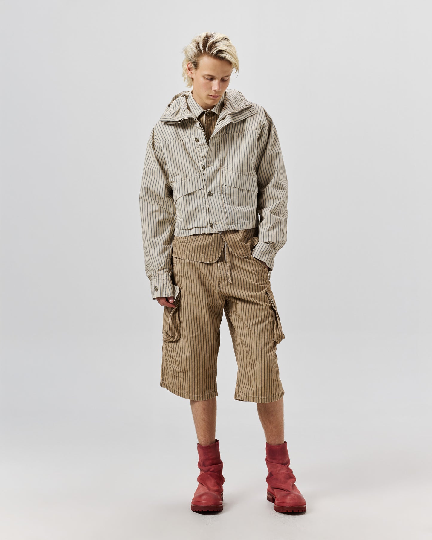 CAMO BERMUDAS - SAND/BROWN