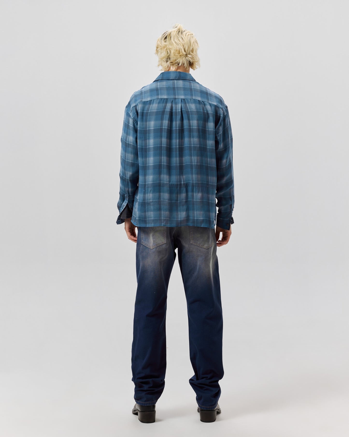 SILK SHIRT - AVIO CHECK