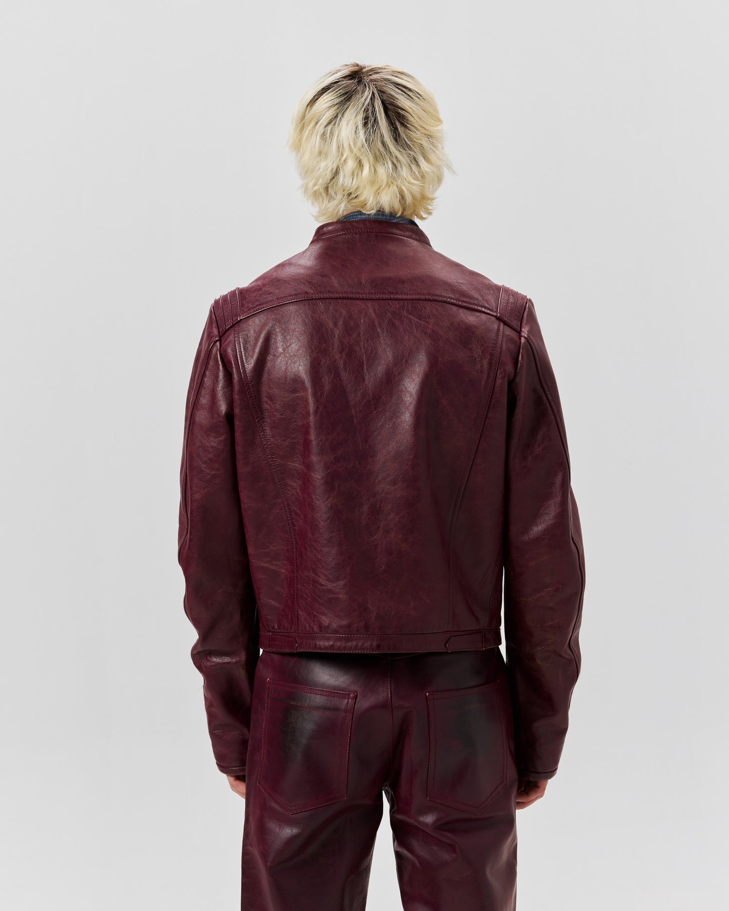 HB RACE JACKET - PIGEON BLOOD