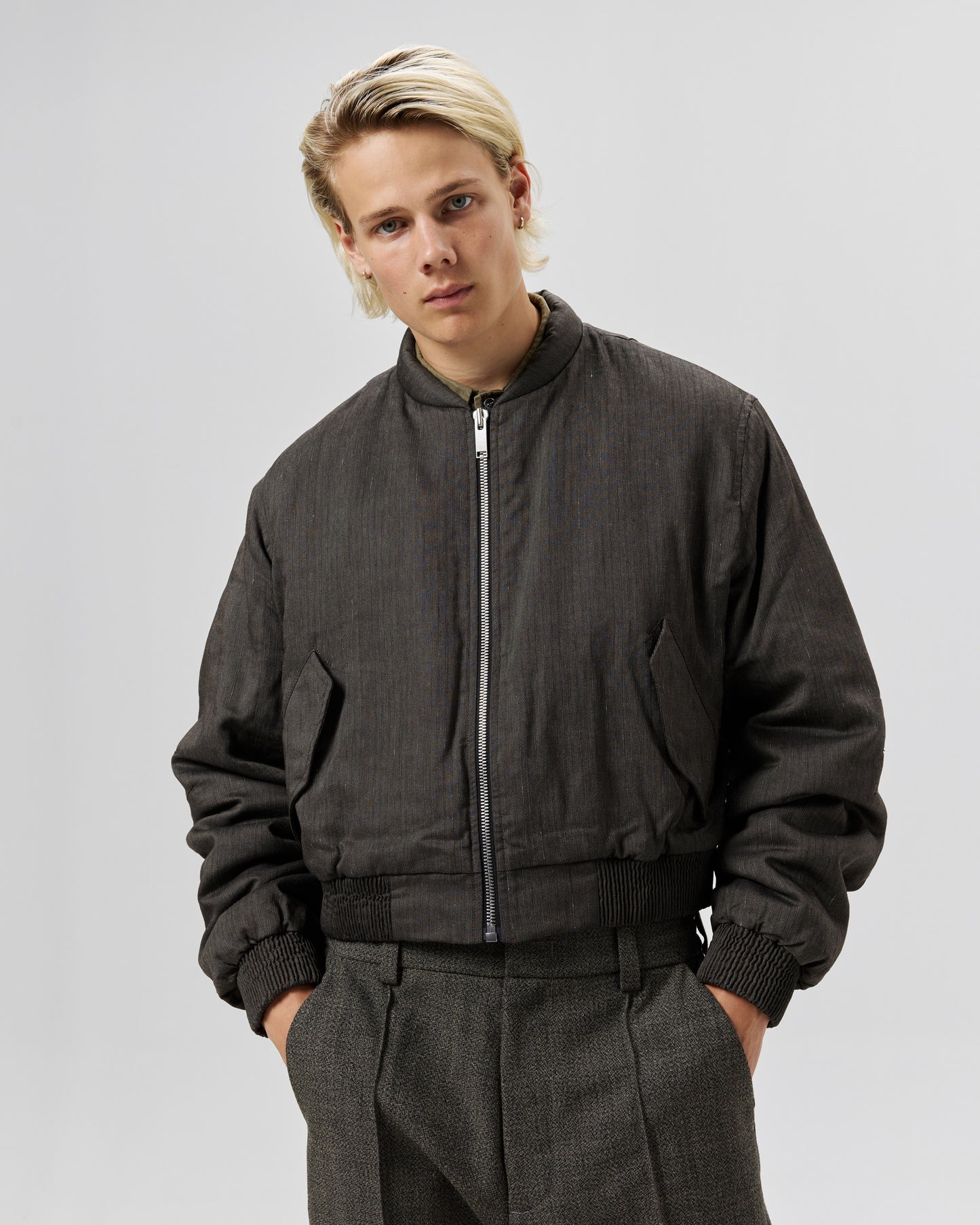 NEW 424 BOMBER - BROWN