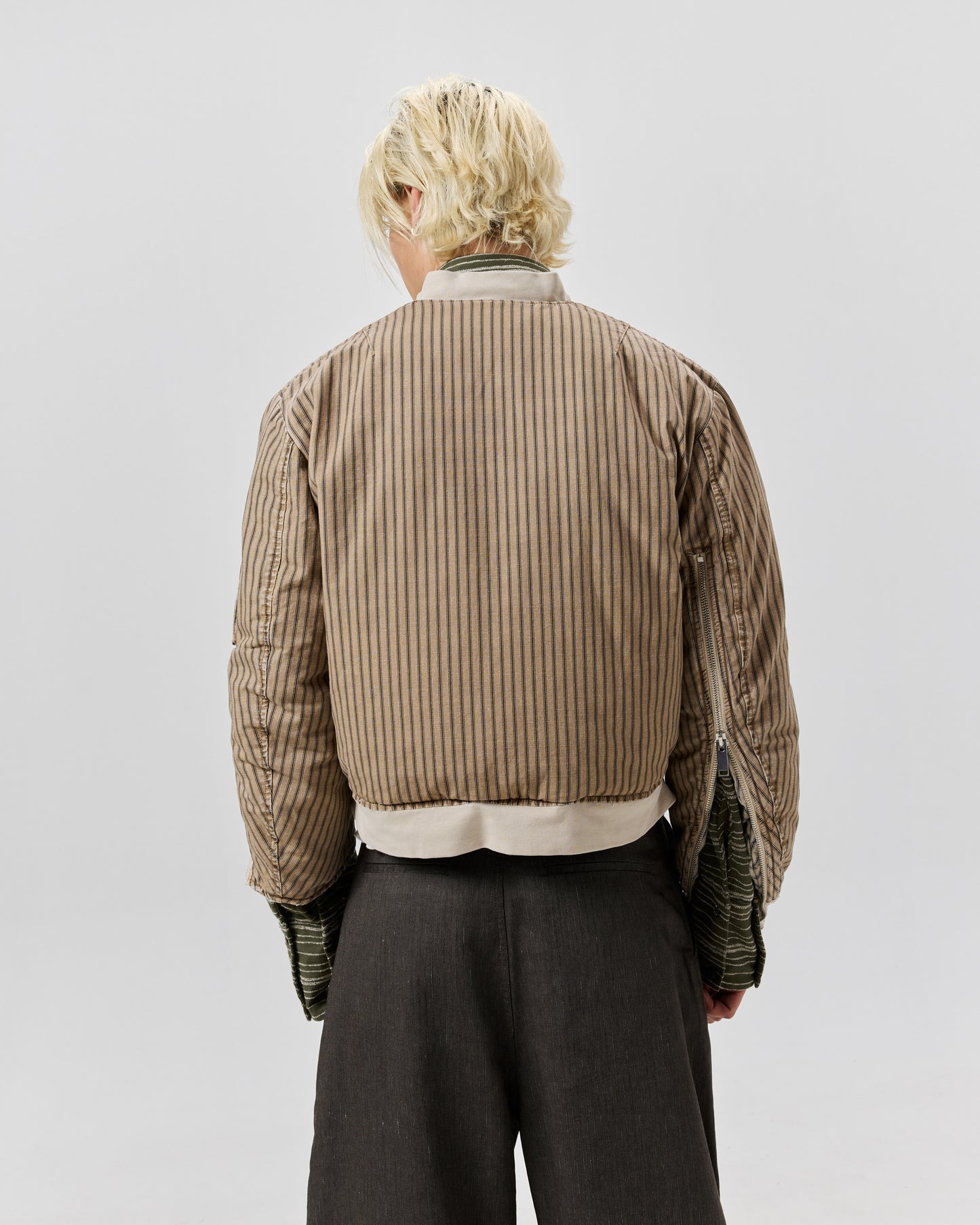 MILITARY BOMBER - SAND/BROWN
