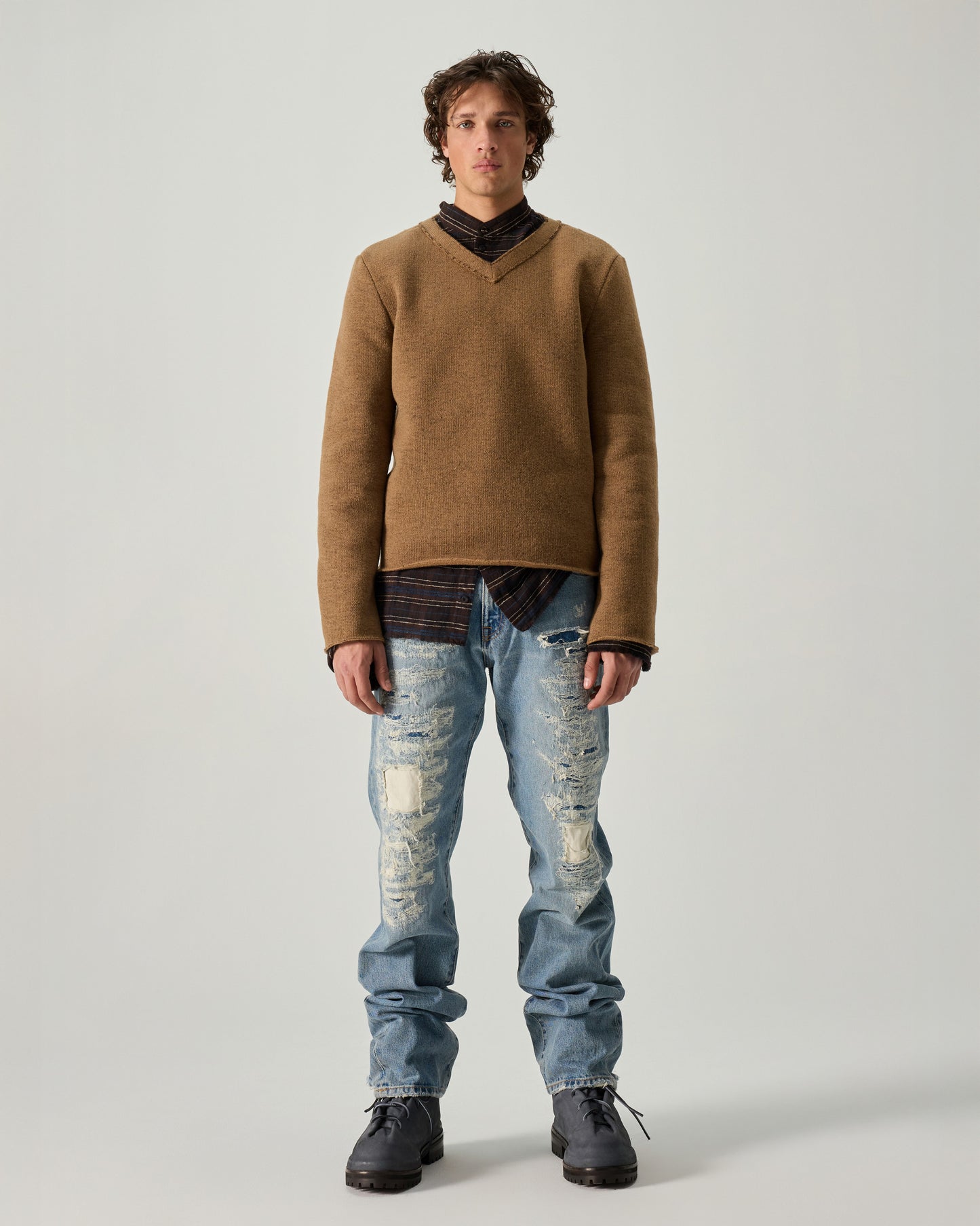 COLLECTION LOOSE FIVEPOCKET IN LIGHT BLUE