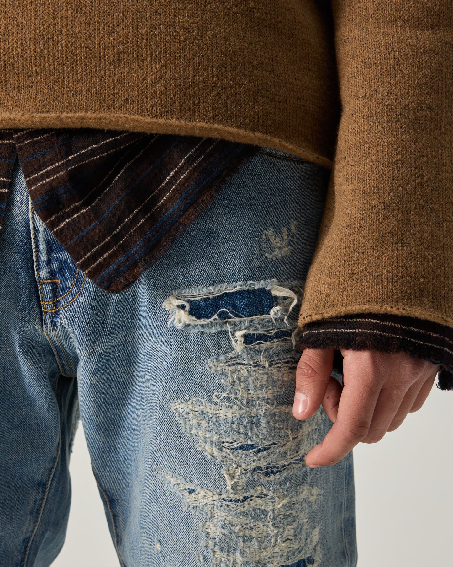 COLLECTION LOOSE FIVEPOCKET IN LIGHT BLUE