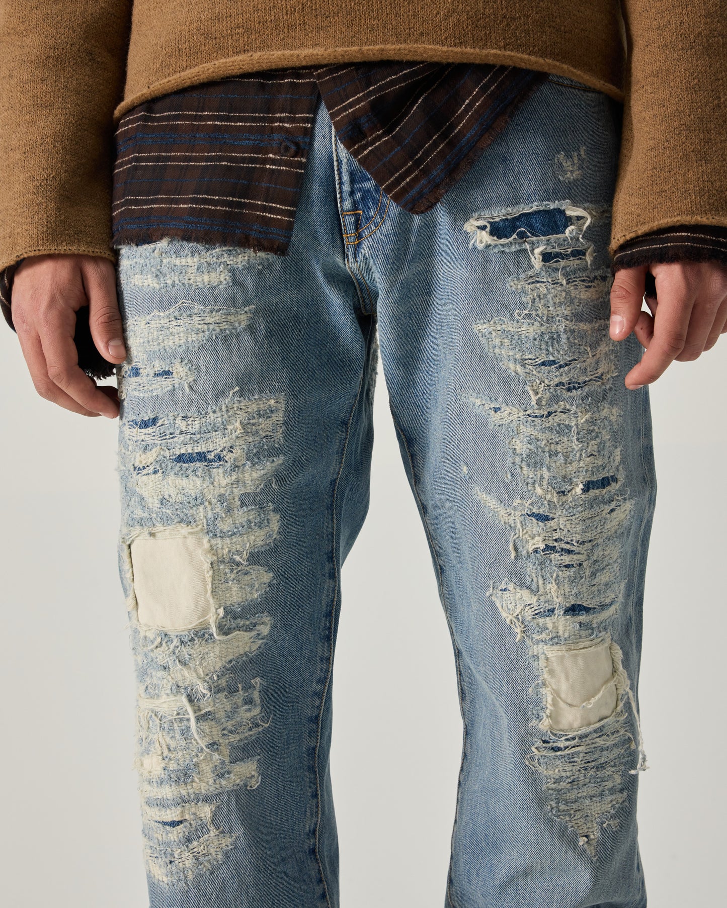 COLLECTION LOOSE FIVEPOCKET IN LIGHT BLUE