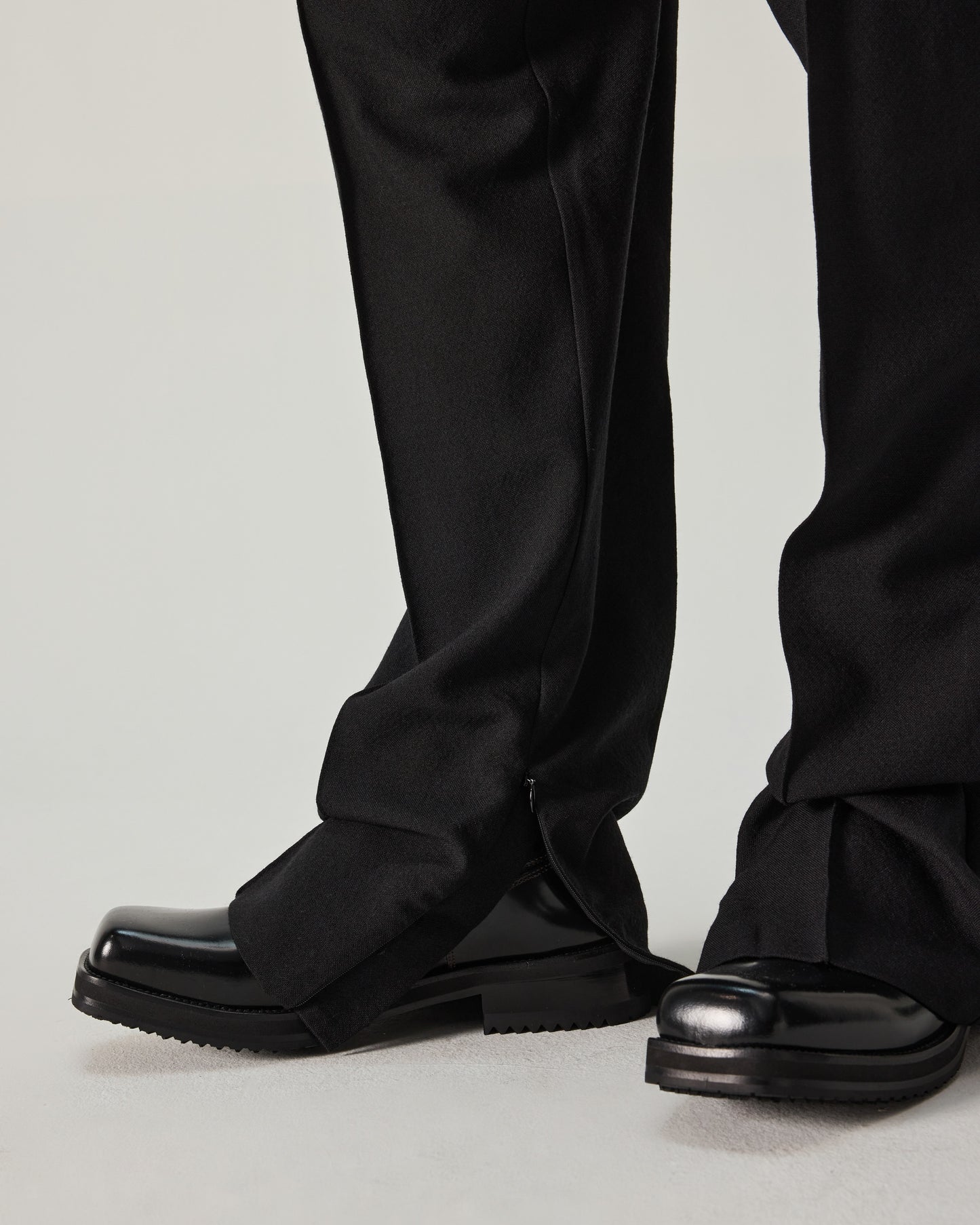 FIGO PANTS HEAVY WOOL BLACK