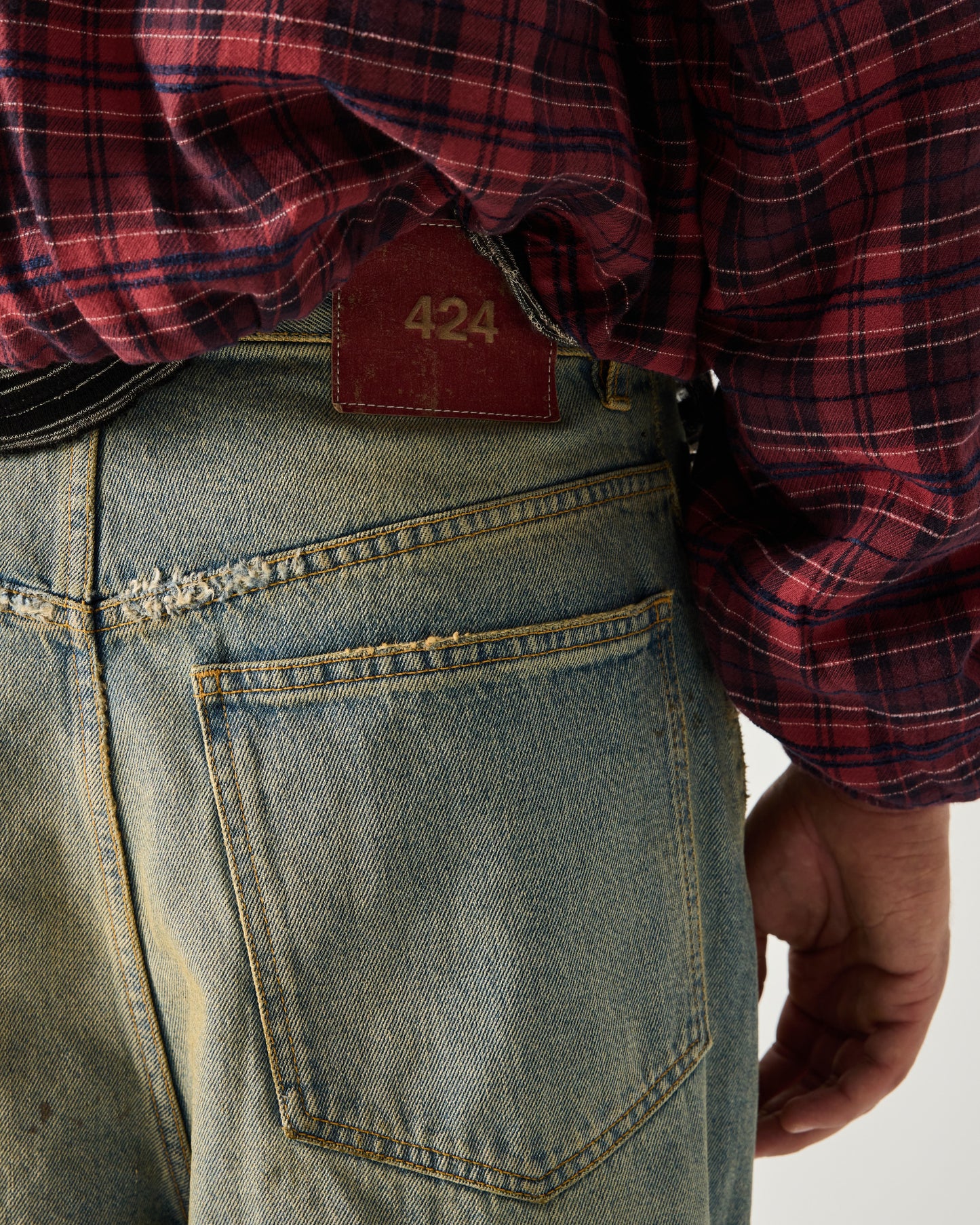 BIG DADDY SHORT DENIM JAPANESE WASHING IN BLUE