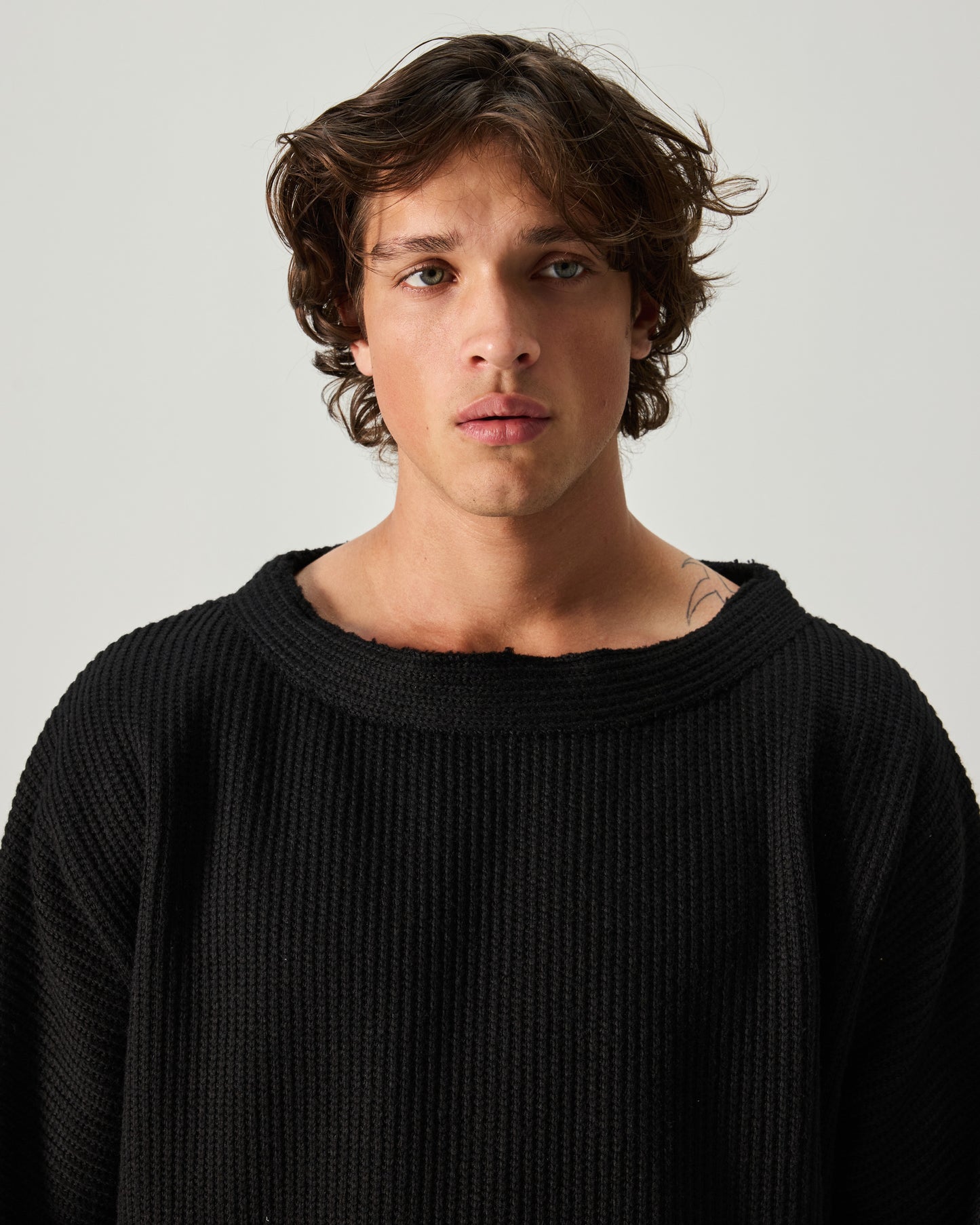 NOMAD SWEATER ENGLISH RIB KNIT