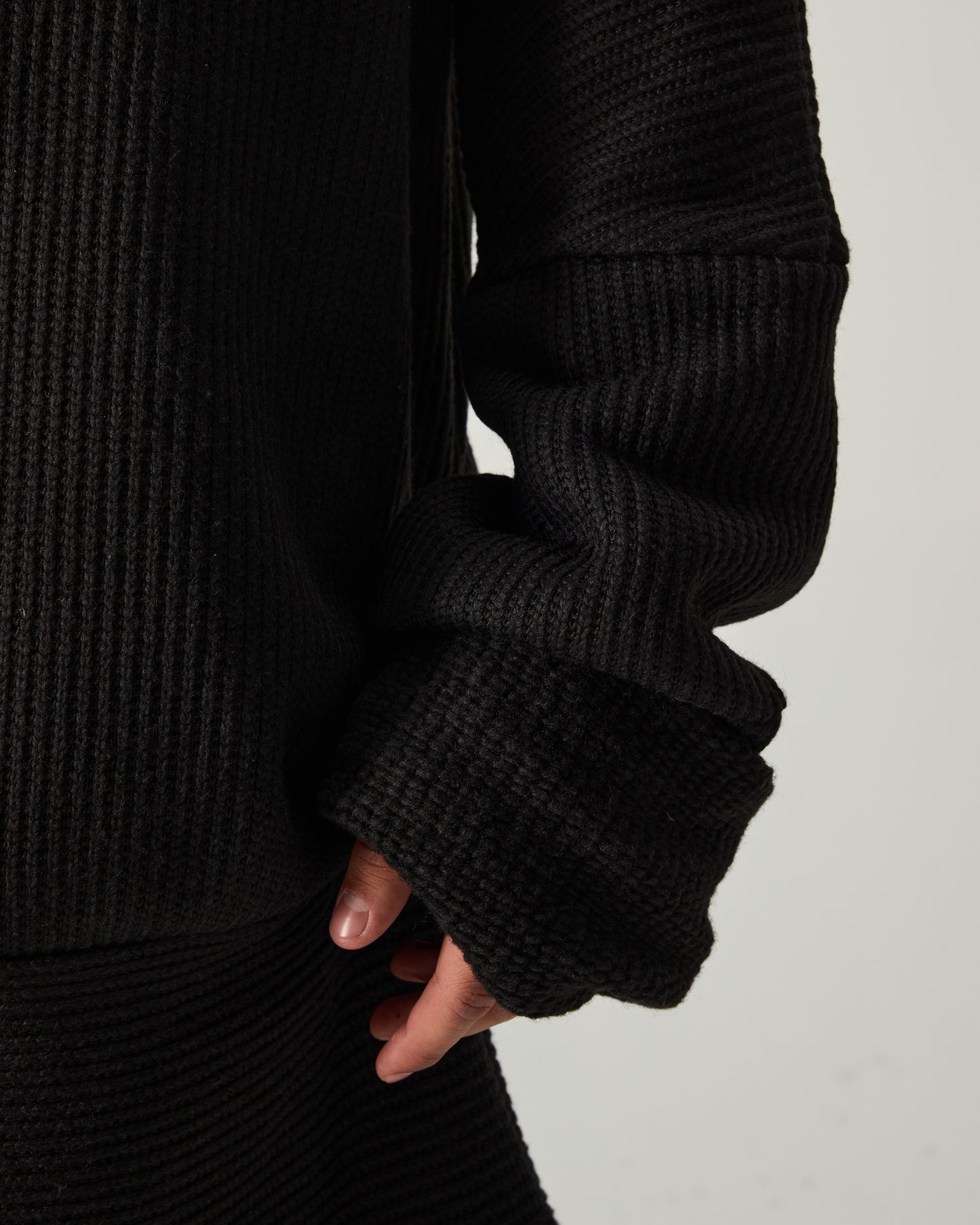 NOMAD SWEATER ENGLISH RIB KNIT