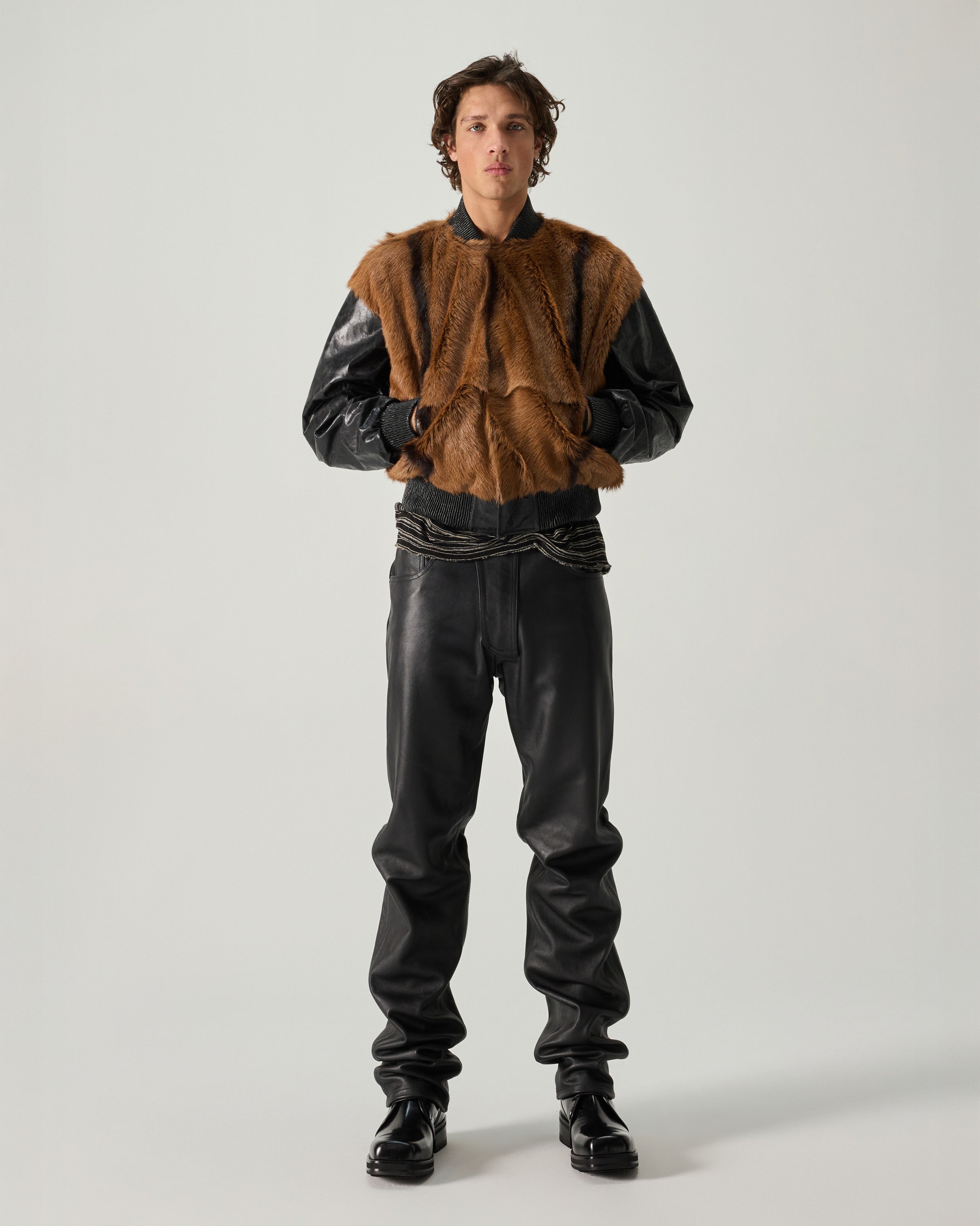 City Tibetan Fur Jacket By 424