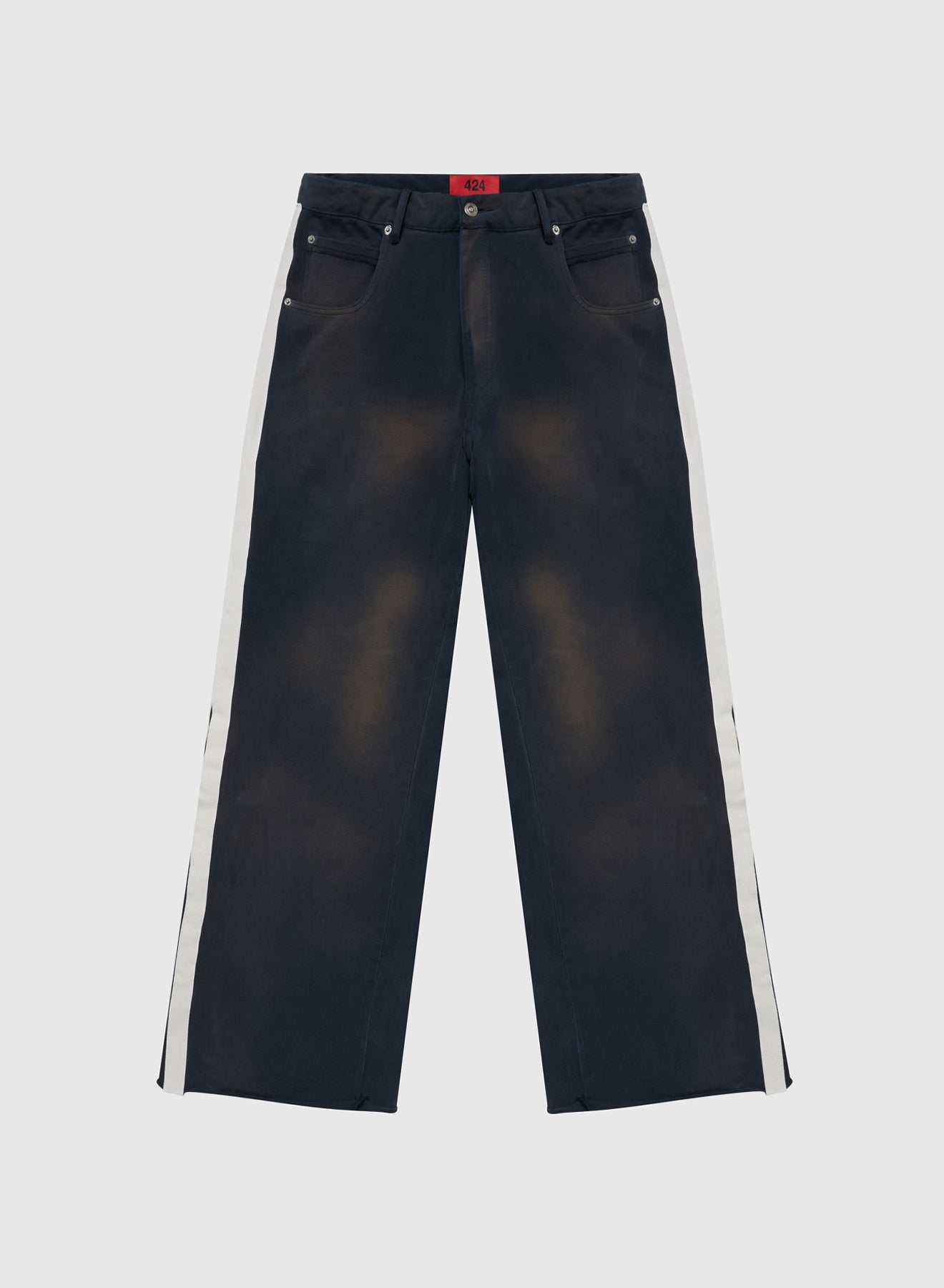 CREST FIVEPOCKET SWEAT JERSEY IN VINTAGE BLACK