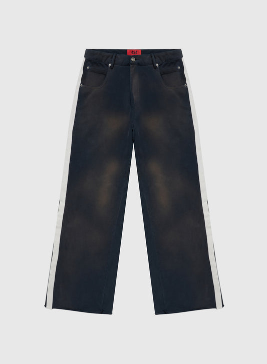 CREST FIVEPOCKET SWEAT JERSEY IN VINTAGE BLACK