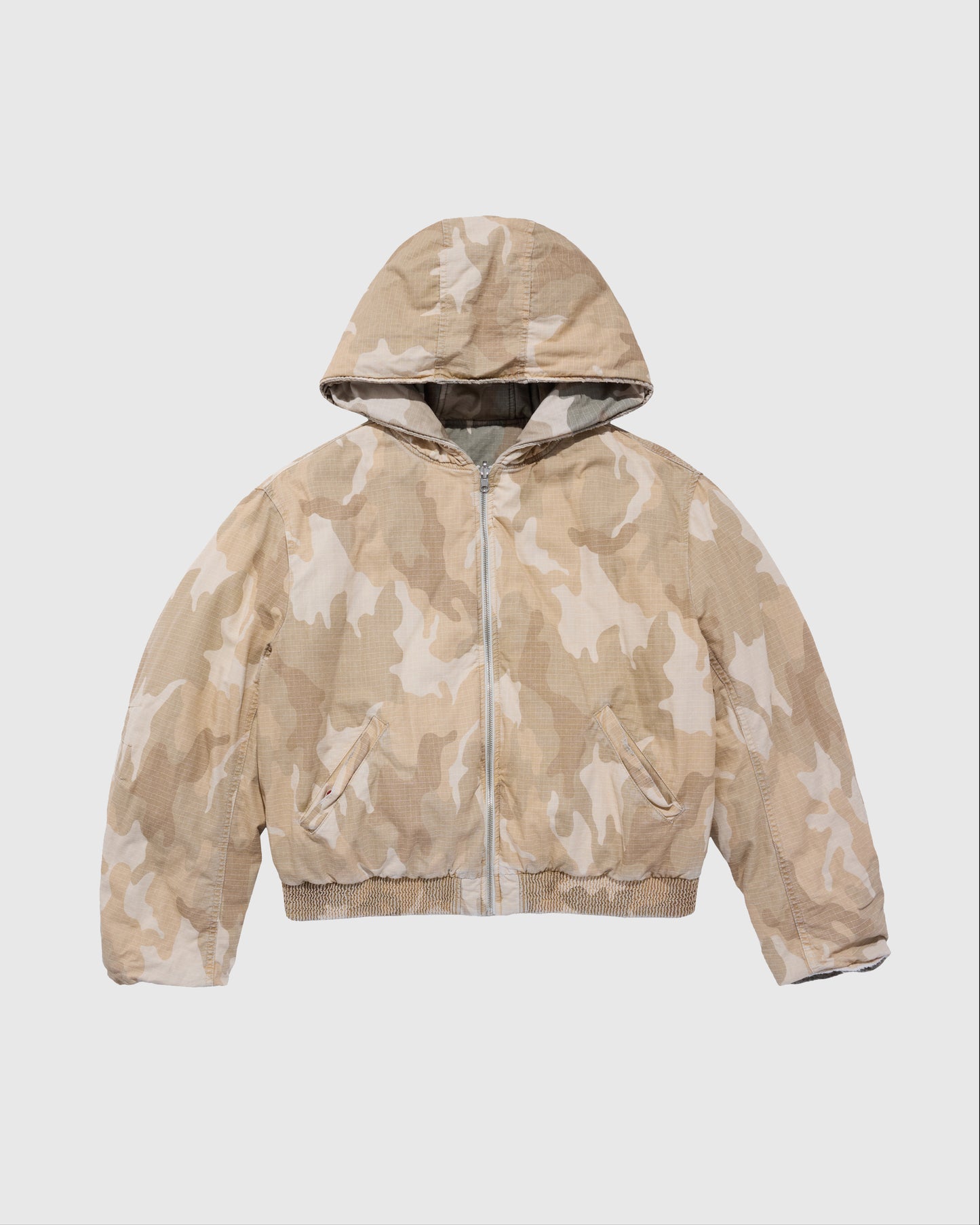 424 Reversible Bomber Sand Camo Stone Washed